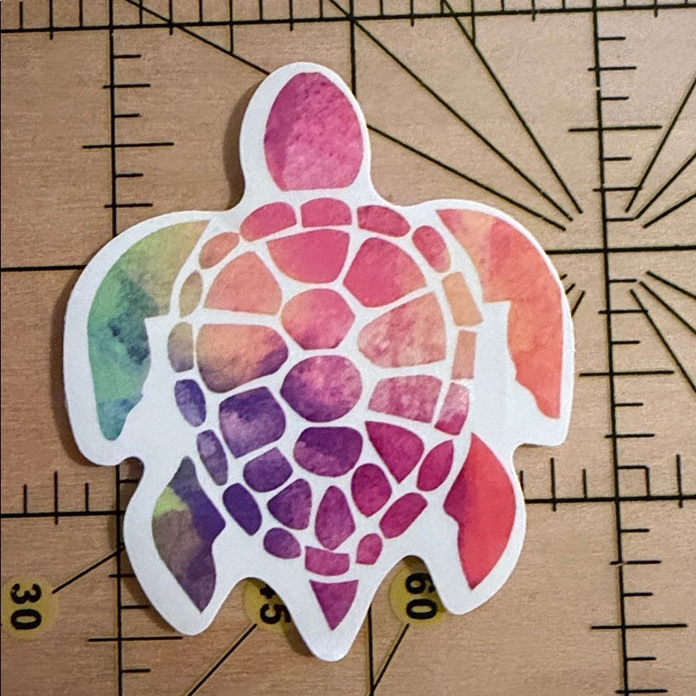 💜13/$13 +Bundle Sticker Sale | Turtle Animal Waterproof Sticker